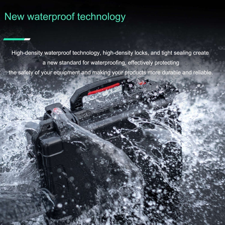 Estuche STARTRC ABS impermeable a prueba de golpes Caja de almacenamiento portátil para DJI RS 4 Pro (negro) — imagen 4