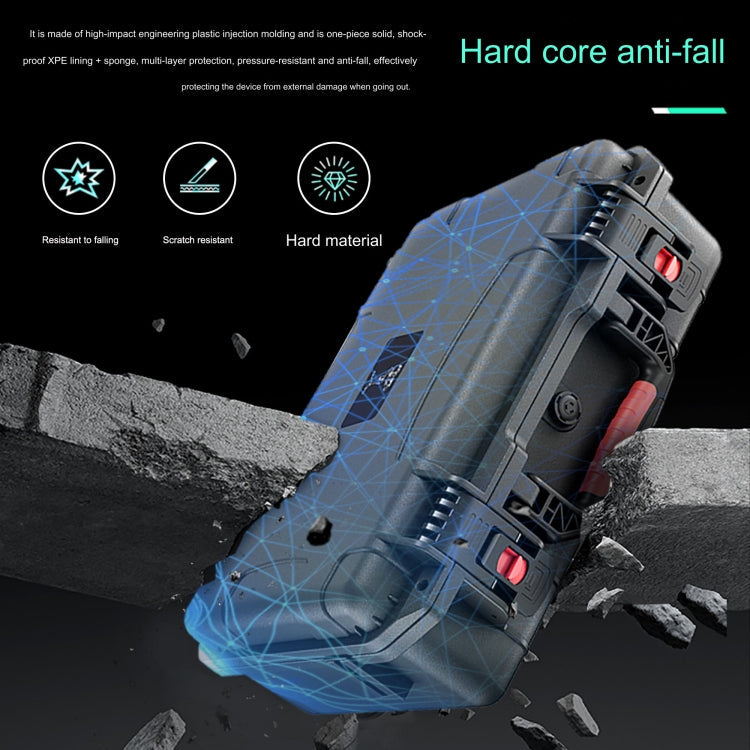 Estuche STARTRC ABS impermeable a prueba de golpes Caja de almacenamiento portátil para DJI RS 4 Pro (negro) — imagen 5