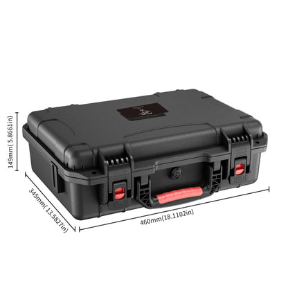 Estuche STARTRC ABS impermeable a prueba de golpes Caja de almacenamiento portátil para DJI RS 4 Pro (negro) — imagen 8