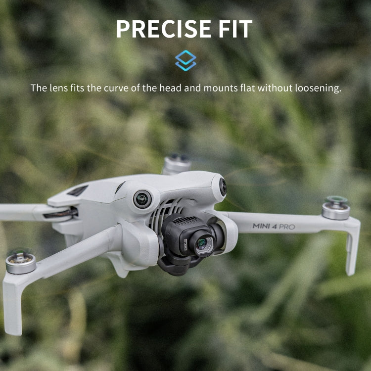 Filtro de lente STARTRC Dron gran angular para DJI Mini 4 Pro (negro) — imagen 6