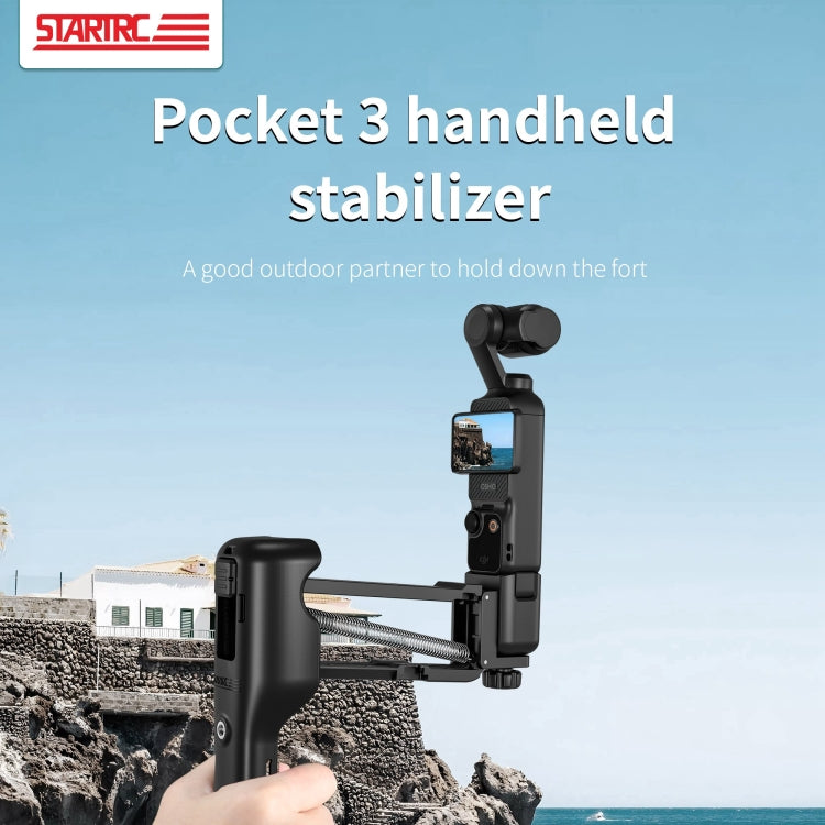 Bolsa de almacenamiento STARTRC Caja de con estuche de transporte reductor de pasos con absorción de golpes para DJI Osmo Po…