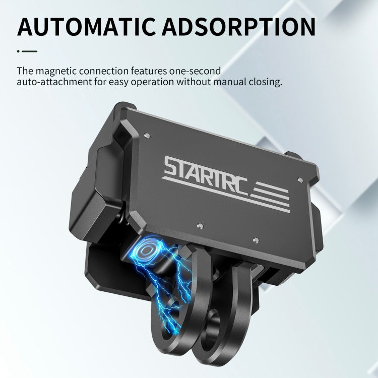 Soporte de extensión Pocket 3 STARTRC del adaptador de montaje rápido para DJI Osmo Pocket 3 (negro) — imagen 6