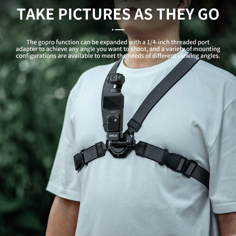 Soporte de extensión Pocket 3 STARTRC del adaptador de montaje rápido para DJI Osmo Pocket 3 (negro) — imagen 7