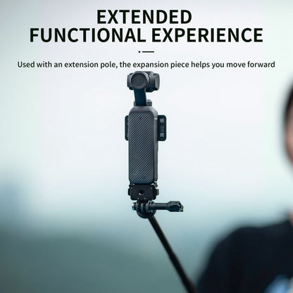 Soporte de extensión Pocket 3 STARTRC del adaptador de montaje rápido para DJI Osmo Pocket 3 (negro) — imagen 8