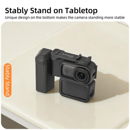 Empuñadura ergonómica integrada Sunnylife para fotografía callejera con disparador de liberación rápida (negra) — imagen 13