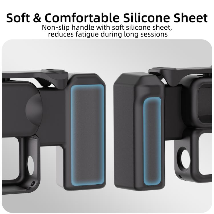 Empuñadura ergonómica integrada Sunnylife para fotografía callejera con disparador de liberación rápida (negra) — imagen 14