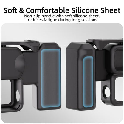 Empuñadura ergonómica integrada Sunnylife para fotografía callejera con disparador de liberación rápida (negra) — imagen 14