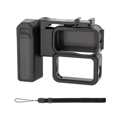 Empuñadura ergonómica integrada Sunnylife para fotografía callejera con disparador de liberación rápida (negra) — imagen 2