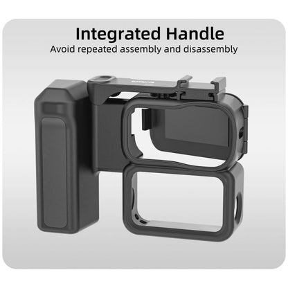 Empuñadura ergonómica integrada Sunnylife para fotografía callejera con disparador de liberación rápida (negra) — imagen 4