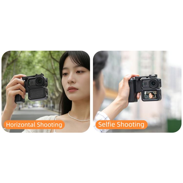 Empuñadura ergonómica integrada Sunnylife para fotografía callejera con disparador de liberación rápida (negra) — imagen 9