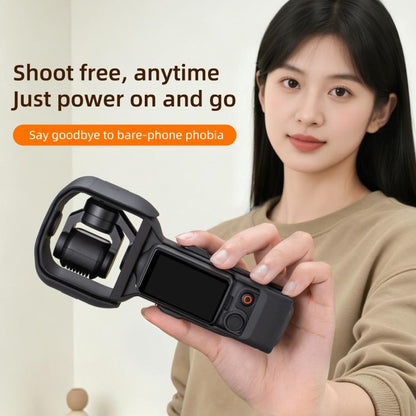 Funda protectora para gimbal STARTRC de fábrica para DJI Osmo Pocket 4 (negra) — imagen 5