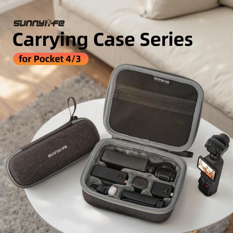 Bolsas de transporte Sunnylife Mini para DJI Osmo Pocket 4 (Gris) — imagen 4