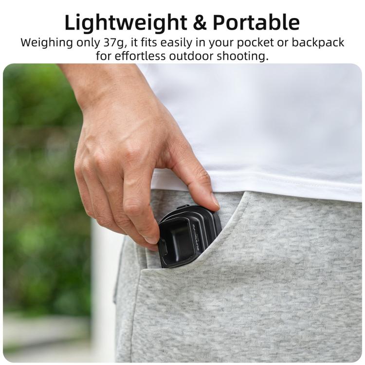 Base desmontable Sunnylife para auto y escritorio, soporte estabilizador de escritorio (negro) para DJI Osmo Pocket 4 — imag…