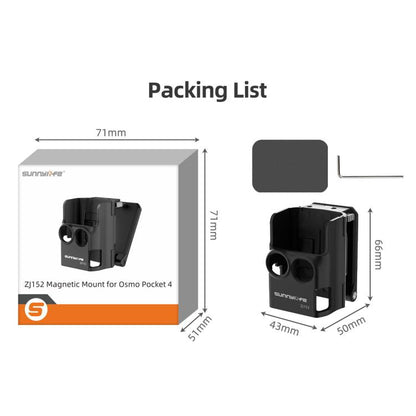 Soporte magnético multifuncional de mesa Sunnylife para DJI Osmo Pocket 4 (rosa) — imagen 20