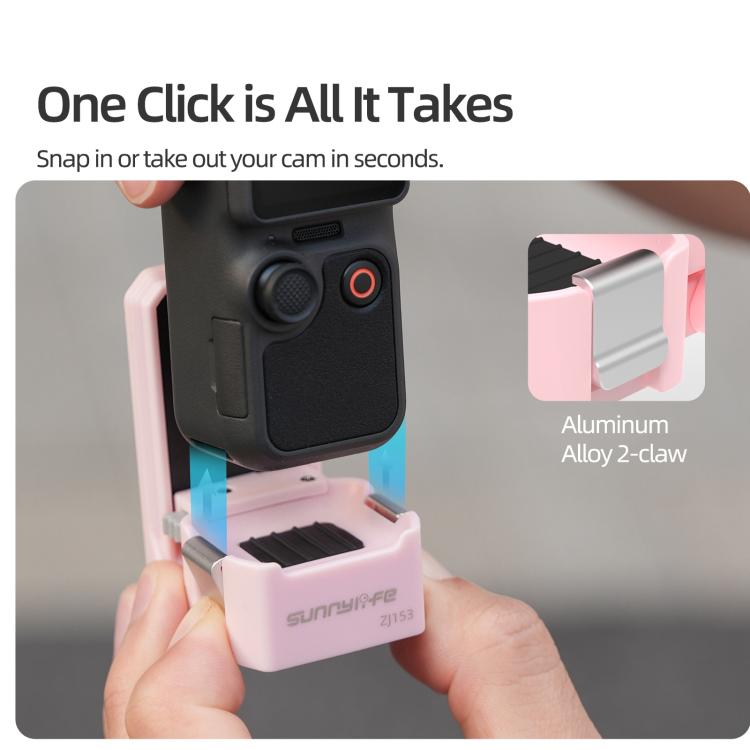 Soporte magnético de liberación rápida Sunnylife, base de mesa con soporte de plástico y ángulos ajustables para DJI Osmo Po…