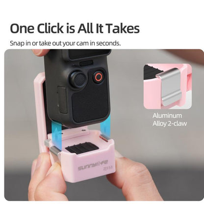 Soporte magnético de liberación rápida Sunnylife, base de mesa con soporte de plástico y ángulos ajustables para DJI Osmo Po…