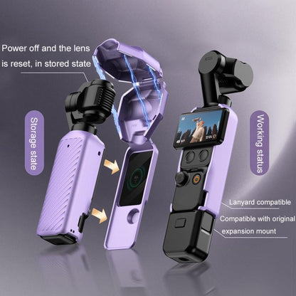 Funda protectora magnética completa para cámara y estabilizador GKK para DJI Osmo Pocket 4 (naranja) — imagen 5