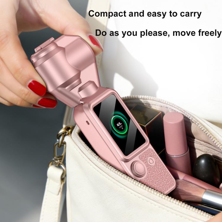 Cubierta de Gimbal GKK, protector de cámara, pantalla, cuerpo, cubierta magnética completa para DJI Osmo Pocket 4 (negro) —…