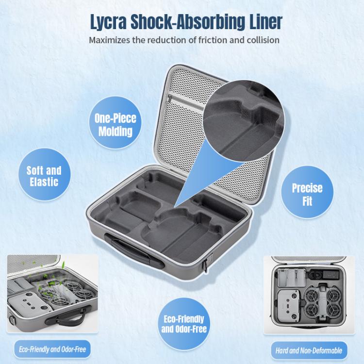 Bolsa de hombro para almacenamiento 2 STARTRC para DJI Neo (Gris) — imagen 9