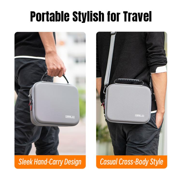 Bolsa de transporte tipo bandolera para dron 2 STARTRC de poliuretano para DJI Neo (gris) — imagen 12