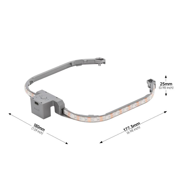 Tira de luces LED de colores STARTRC, luz de advertencia para vuelo nocturno para DJI Neo — imagen 3