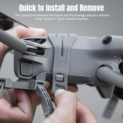 Soporte de entrenamiento de tren de aterrizaje elevado independiente tipo araña STARTRC para DJI Mini 5 Pro (Gris) — imagen…