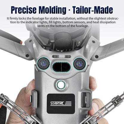 Soporte de entrenamiento de tren de aterrizaje elevado independiente tipo araña STARTRC para DJI Mini 5 Pro (Gris) — imagen 9