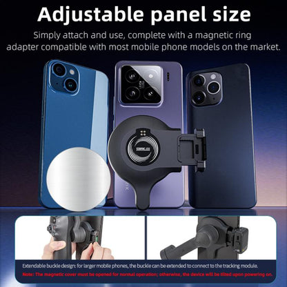 Soporte OM 7/7P STARTRC Magsafe Ring Adaptador para teléfono para DJI Osmo Mobile 7 (negro) — imagen 10