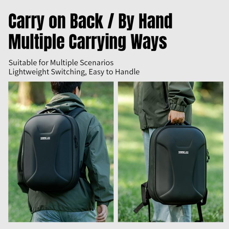 Mochila rígida impermeable STARTRC para DJI Mavic 4 Pro (negra) — imagen 13
