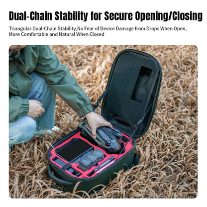 Mochila rígida impermeable STARTRC para DJI Mavic 4 Pro (negra) — imagen 9