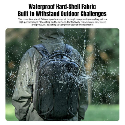 Mochila rígida impermeable STARTRC para DJI Mavic 4 Pro (negra) — imagen 10
