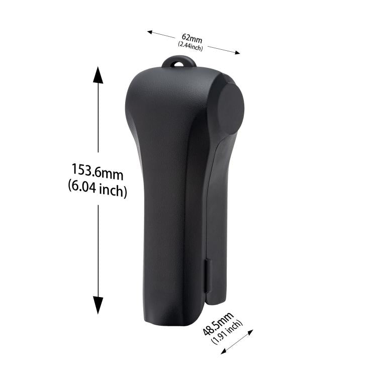 Funda protectora con tapa abatible para caja de almacenamiento STARTRC de para DJI Osmo Pocket 4 (negra) — imagen 3