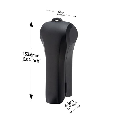 Funda protectora con tapa abatible para caja de almacenamiento STARTRC de para DJI Osmo Pocket 4 (negra) — imagen 3