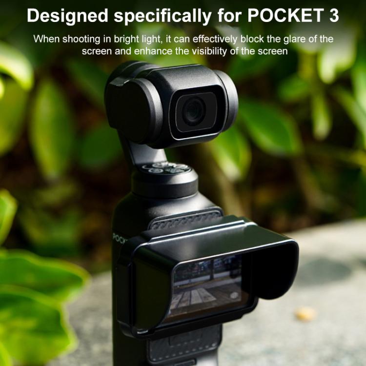 Parasol BRDRC para DJI Osmo Pocket 3 (negro) — imagen 4