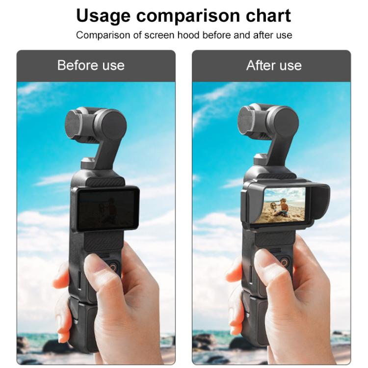 Parasol BRDRC para DJI Osmo Pocket 3 (negro) — imagen 5