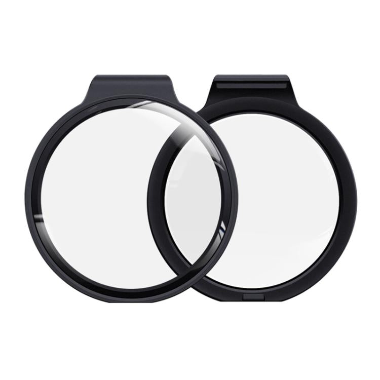 Lente de vidrio Protector de templado óptico para cámara para DJI Osmo 360 (negro)