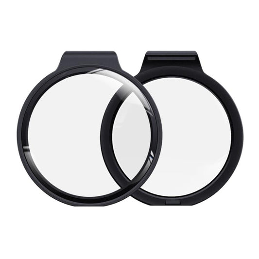 Lente de vidrio Protector de templado óptico para cámara para DJI Osmo 360 (negro)