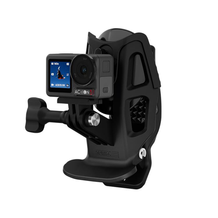 Clip de montaje para casco STARTRC para GoPro, Insta360, y otras cámaras de acción (negro)