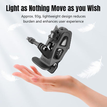Clip de montaje para casco STARTRC para GoPro, Insta360, y otras cámaras de acción (negro) — imagen 13