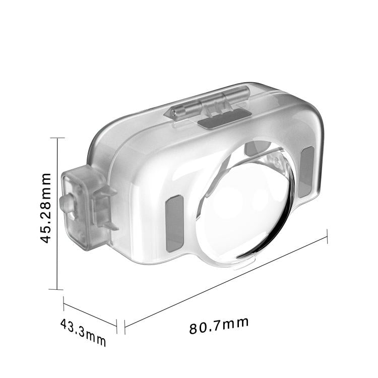 Funda protectora de PC para DJI Osmo 360 (transparente) — imagen 3