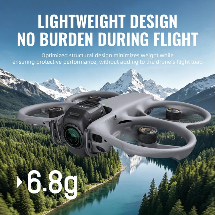 Lente de gimbal Protector de plástico anticolisión para 360 STARTRC para DJI Avata (negro) — imagen 8