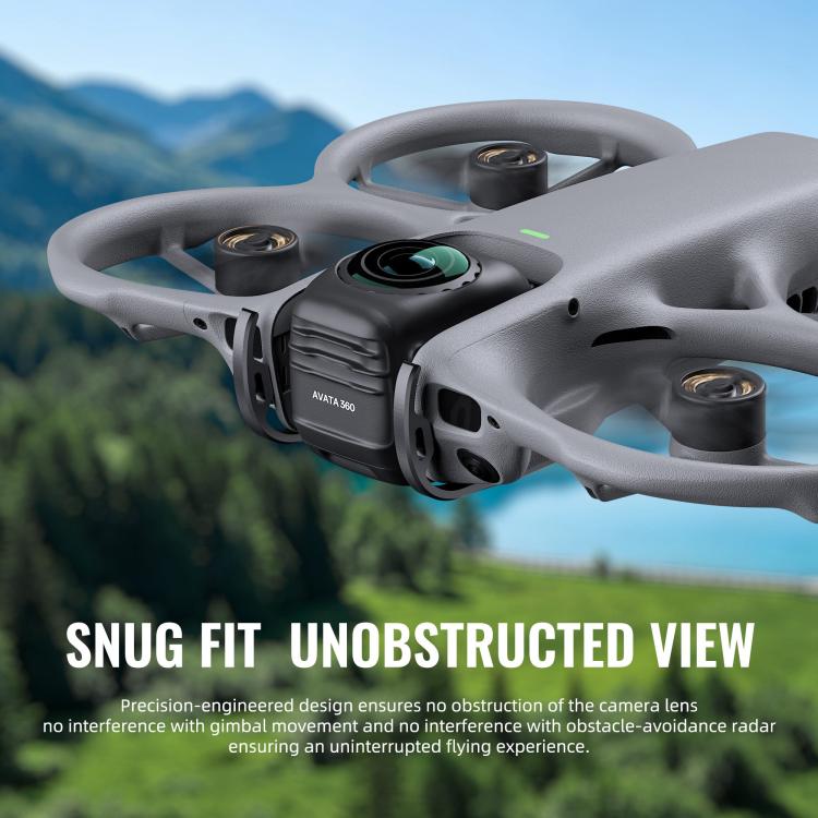 Lente de gimbal Protector de plástico anticolisión para 360 STARTRC para DJI Avata (negro) — imagen 10