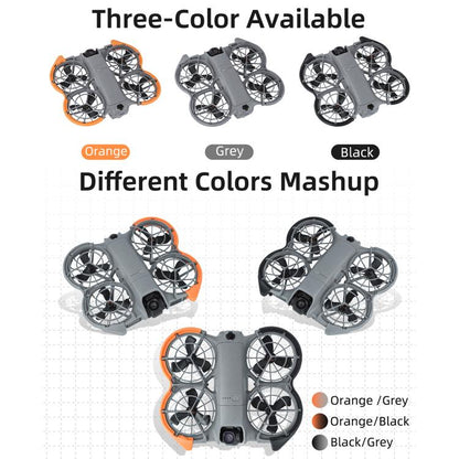 Hélice Protector de colorido Sunnylife, anillo de parachoques, cubierta anticolisión para DJI Neo (naranja) — imagen 4