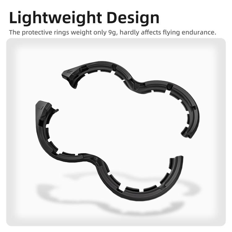 Hélice Protector de colorido Sunnylife, anillo de parachoques, cubierta protectora anticolisión para DJI Neo (gris) — imagen…