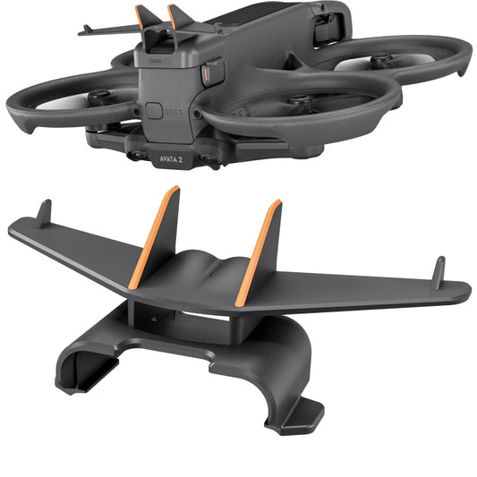 Cubierta de cola STARTRC voladora de liberación rápida de batería para DJI Avata 2 (negra)