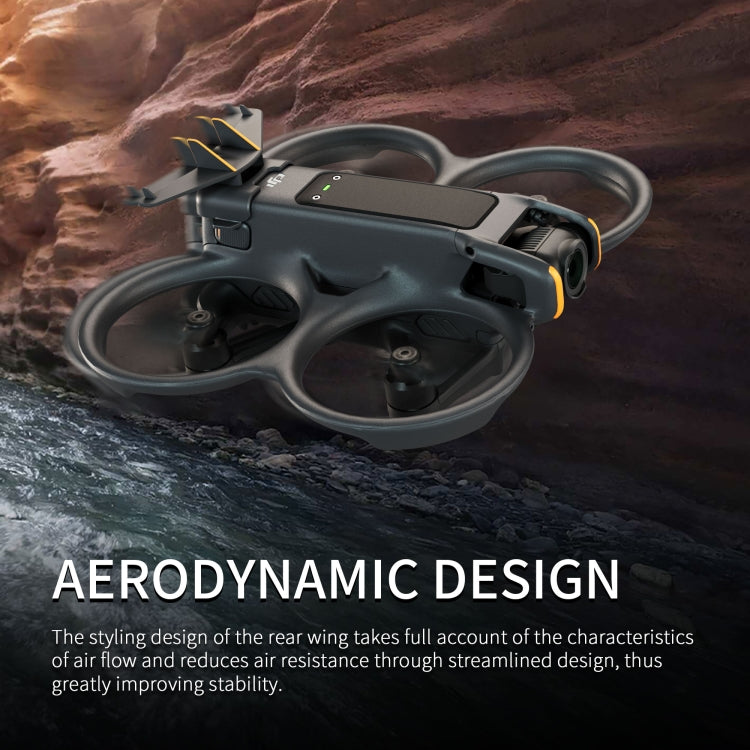 Cubierta de cola STARTRC voladora de liberación rápida de batería para DJI Avata 2 (negra) — imagen 4