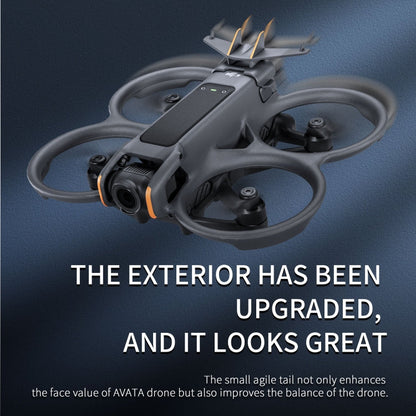 Cubierta de cola STARTRC voladora de liberación rápida de batería para DJI Avata 2 (negra) — imagen 5