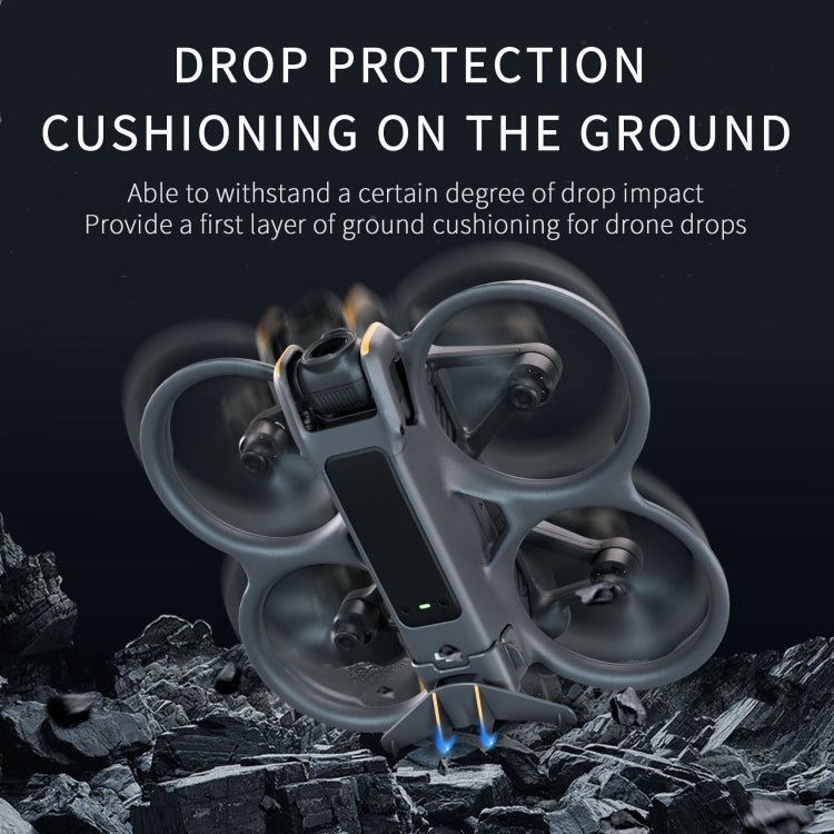Cubierta de cola STARTRC voladora de liberación rápida de batería para DJI Avata 2 (negra) — imagen 6