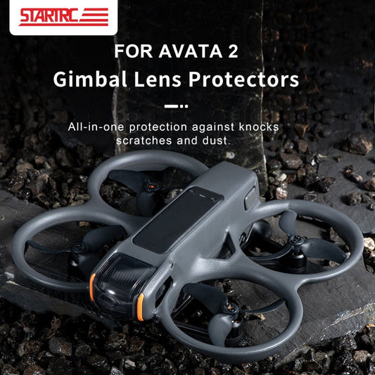 Cubierta STARTRC protectora de tapa de lente para DJI Avata 2 (gris) — imagen 2