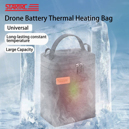 Bolsa de calentamiento de temperatura constante para batería de dron STARTRC V2 (negra) — imagen 2